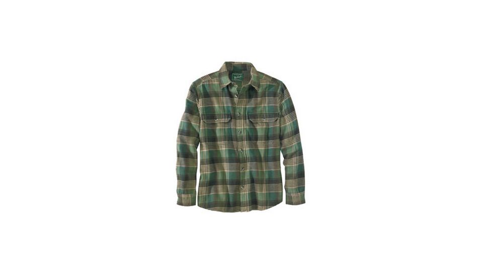 Woolrich Oxbow Bend Flannel Shirt - Men's-Bayleaf-Small