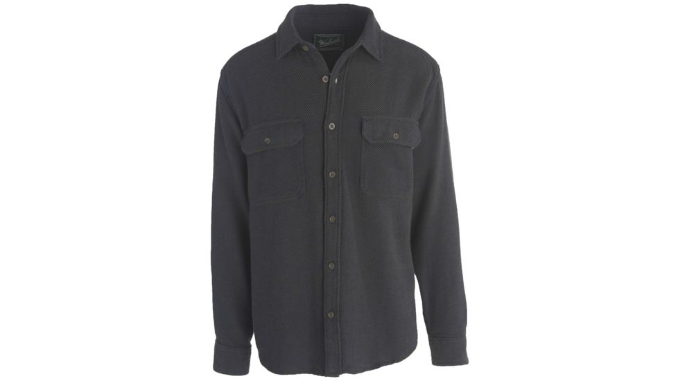 Woolrich Oxbow Bend Flannel Shirt - Men's-Deep Indigo Alaskan-Small