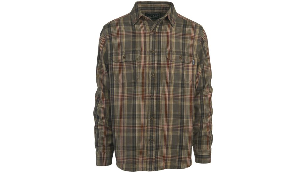 Woolrich Oxbow Bend Flannel Shirt - Men's-Fieldstone-Small