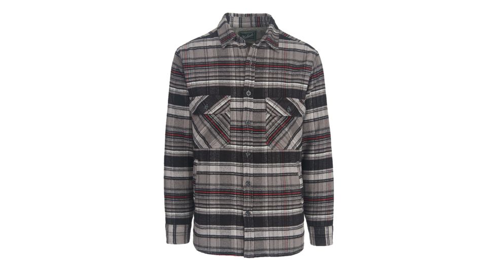 Woolrich Oxbow Bend Plaid Flannel Shirt Jacket - Men's, Steel Gray, S, 6151-SGR-S-R