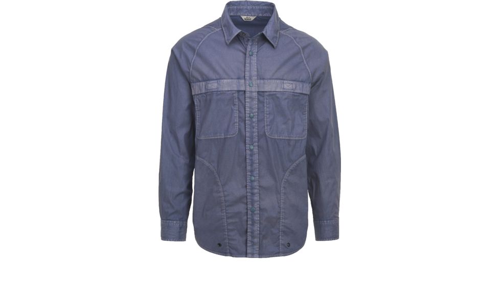 Woolrich Pigment Dyed Shirt Jacket - Men's-Shadow-Small
