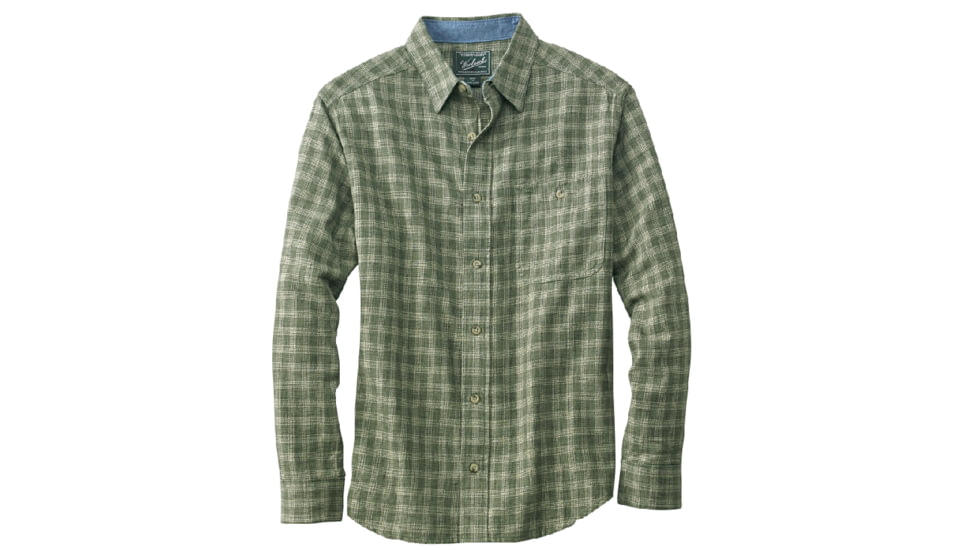 Woolrich Pioneer Plaid Flannel Shirt - Men's-Fossil-X-Large