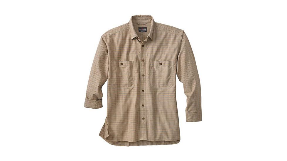Woolrich Tactical Elite Men's Elite Oxford CCW Shirt, British Tan, M WL44916TNRM