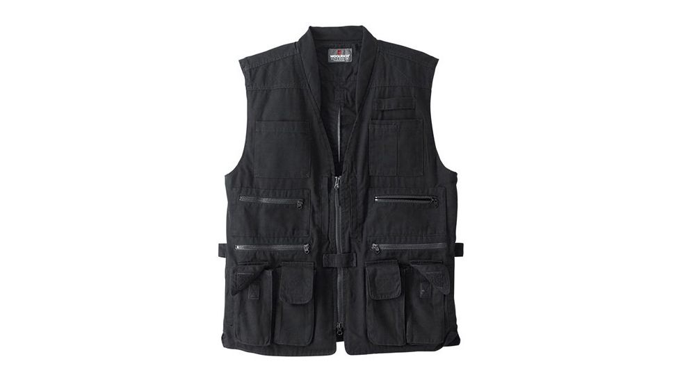 Woolrich Tactical Elite Men's Elite Series Vest, Black, 3XL WL44903BKR3XL