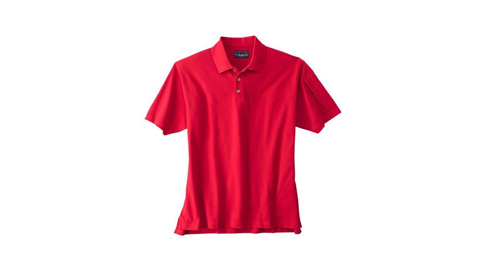 Woolrich Tactical Elite Men's Elite Short Sleeve Tactical Polo, Red, XL WL44435RDRXL