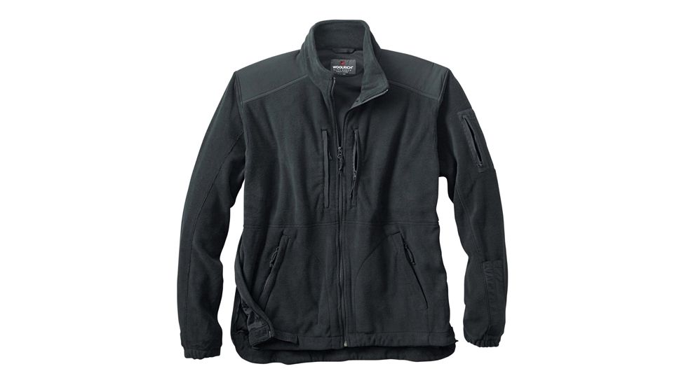Woolrich Tactical Elite Men's Tactical Fleece Jacket, Black, 3XL WL44426BKR3XL