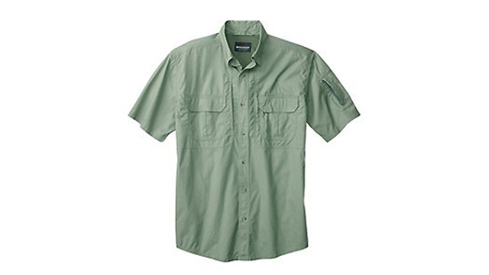 Woolrich Tactical Elite Mens SS Operator2-Chest Pocket Shirt, Sage, Small 59363