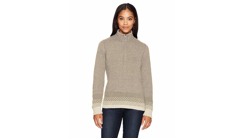Woolrich Tanglewood 1/2 Zip Ii - Womens, Coyote Tan, Large, Regular Inseam, 13767-COYOTETAN-L
