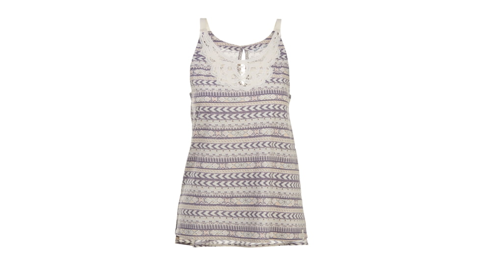 Woolrich Women's Bell Canyon Printed Tank Top, Violet Indigo Multi, M 7058-VIN-VIOLETINDIGOMULTI-M-DEMO