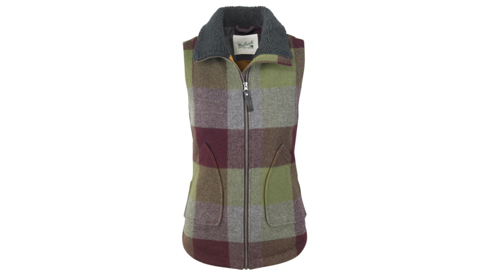 Woolrich Women's Giant Buffalo Wool Vest II, Cool Gray, M 18582-CGY-COOLGRAY-M-DEMO