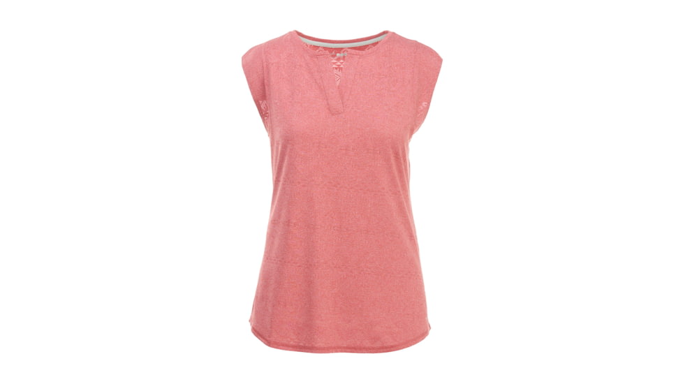 Woolrich Women's New Heights Sleeveless T-Shirt, Baked Clay Htr, M 7061-BAD-BAKEDCLAYHTR-M-DEMO
