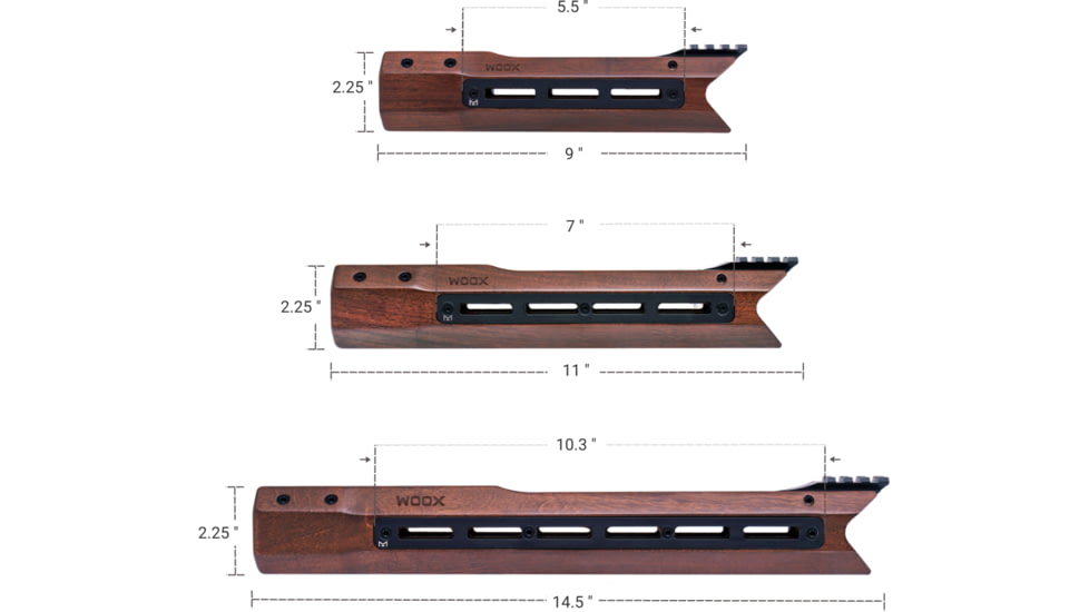 WOOX AR Vigilante Handguard.50 Long, SH.FRN092.F03