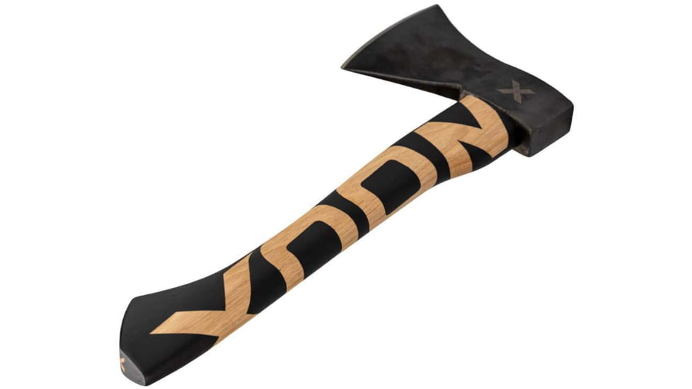 WOOX VOLANTE Axe, Carbon Steel Blade, Black Hickory, Black/Wood, BU.AXE002.01