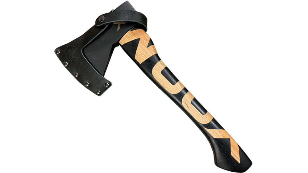 WOOX VOLANTE Axe, Carbon Steel Blade, Black Hickory, Black/Wood, BU.AXE002.01