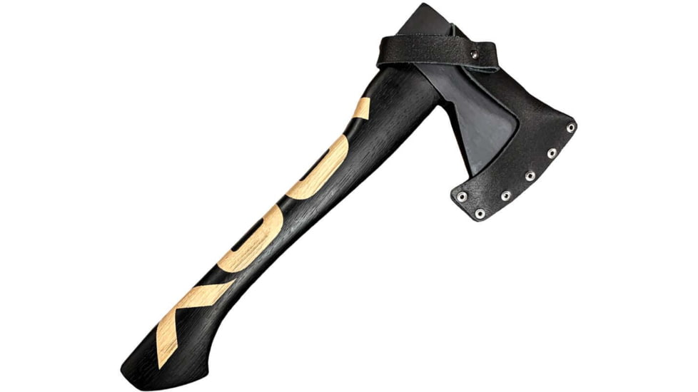 WOOX VOLANTE Axe, Carbon Steel Blade, Black Hickory, Black/Wood, BU.AXE002.01
