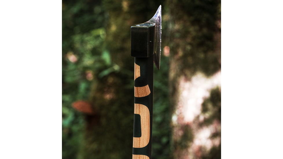 WOOX VOLANTE Axe, Carbon Steel Blade, Black Hickory, Black/Wood, BU.AXE002.01