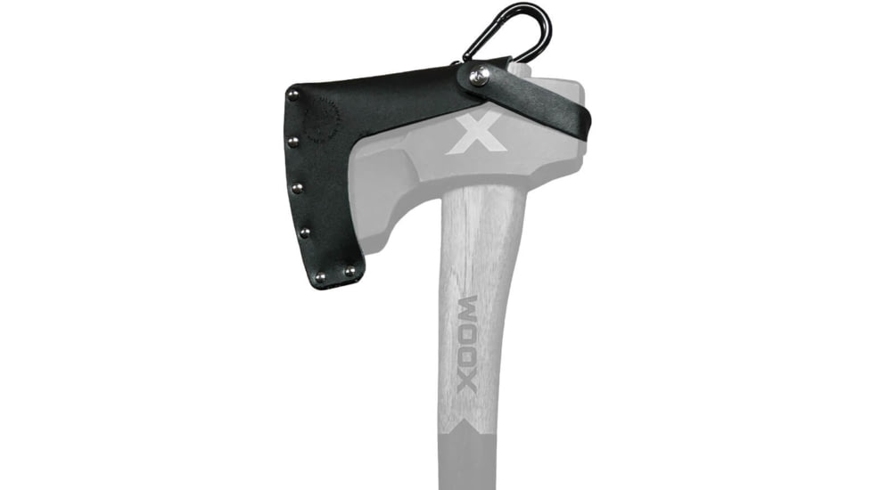 WOOX FORTE Heavy Duty Blade Sheath w/ Carabiner, Black, BU.SHT005.01