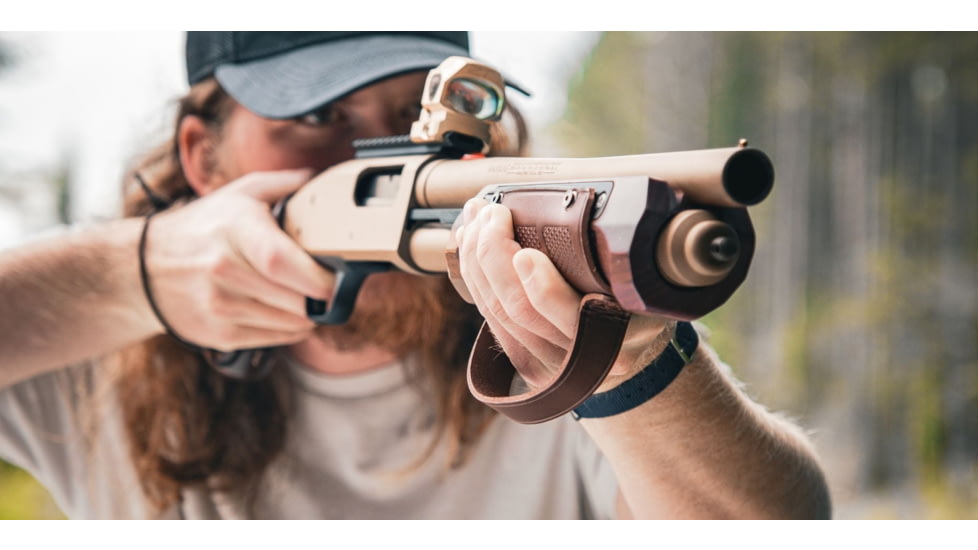 WOOX Gladiatore Leather Forend Cover, Brown, 810069397214