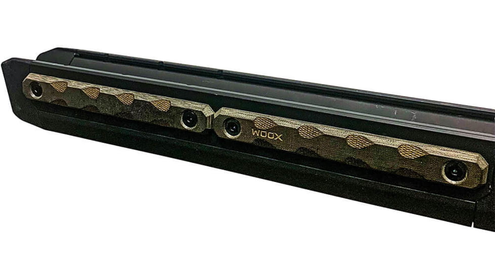 WOOX M-LOK &amp; KeyMod Rail Covers, 3 pieces, Micarta, SH.MLK002.SET