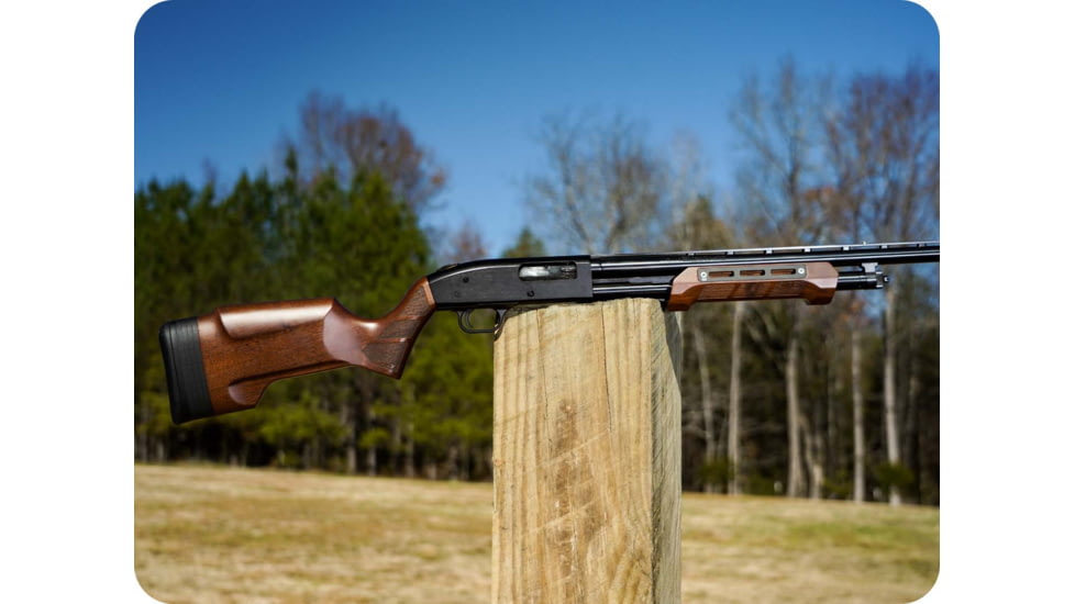 WOOX Gladiatore Shotgun Forend - 6 3/4in Action Tube, Mossberg 500/590, Walnut, SHFRN01201