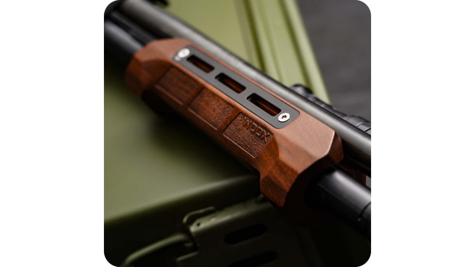 WOOX Gladiatore Shotgun Forend - 6 3/4in Action Tube, Mossberg 500/590, Walnut, SHFRN01201