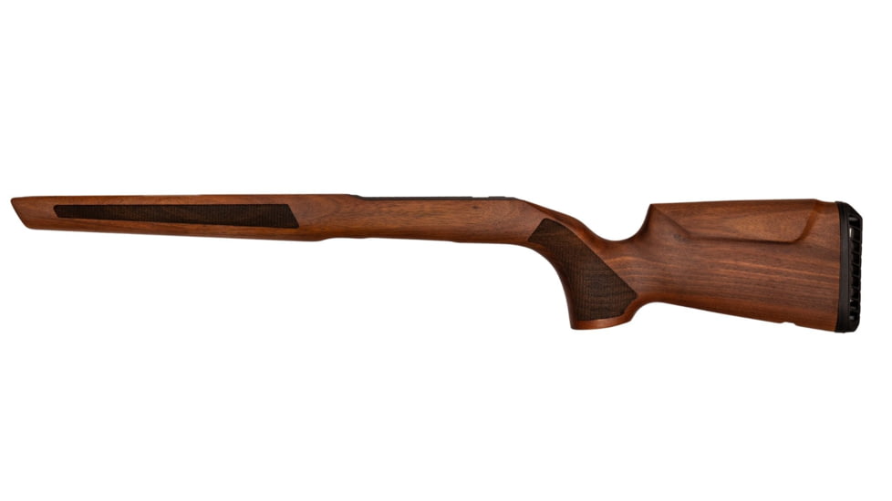 WOOX Elegante Hybrid Precision Ruger American Rifle Gen 2 Wood Rifle Stock w/Integrated Mini-Chassis, Right Hand, Short Action, Walnut/Brown, SH.GNS072.04