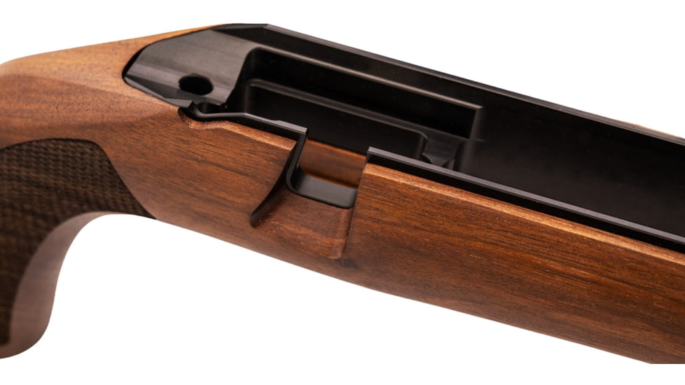 WOOX Elegante Hybrid Precision Ruger American Rifle Gen 2 Wood Rifle Stock w/Integrated Mini-Chassis, Right Hand, Short Action, Walnut/Brown, SH.GNS072.04
