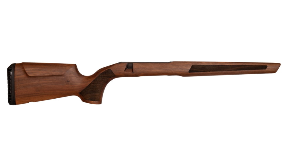 WOOX Elegante Hybrid Precision Ruger American Rifle Gen 2 Wood Rifle Stock w/Integrated Mini-Chassis, Right Hand, Short Action, Walnut/Brown, SH.GNS072.04