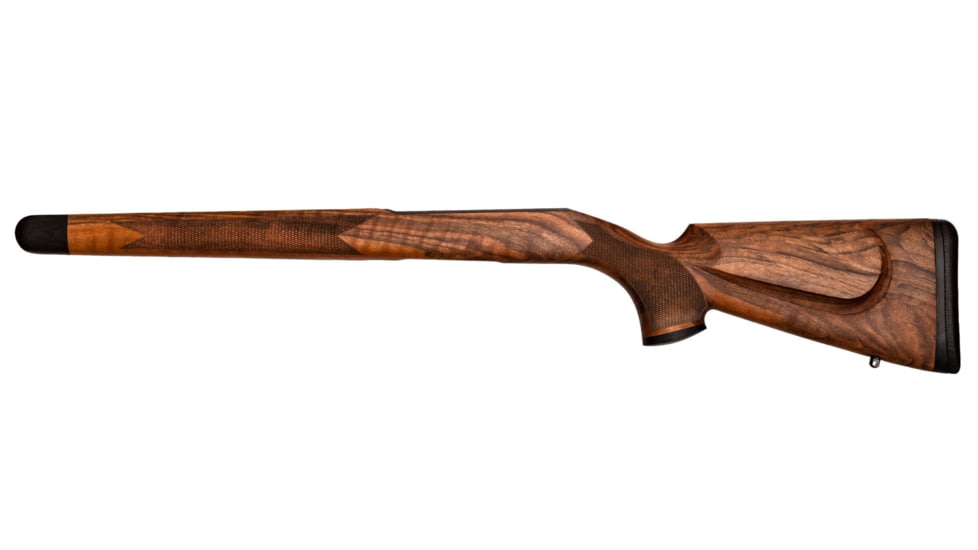 WOOX Elegante Sporter Precision Remington Model 700 Short Action Wood Rifle Stock w/Integrated Mini-Chassis, Right Hand, Short Action, High Grade Walnut/Brown, SH.GNS085.01