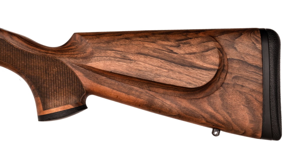 WOOX Elegante Sporter Precision Remington Model 700 Short Action Wood Rifle Stock w/Integrated Mini-Chassis, Right Hand, Short Action, High Grade Walnut/Brown, SH.GNS085.01