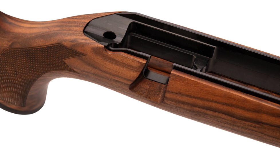 WOOX Elegante Sporter Precision Remington Model 700 Short Action Wood Rifle Stock w/Integrated Mini-Chassis, Right Hand, Short Action, High Grade Walnut/Brown, SH.GNS085.01