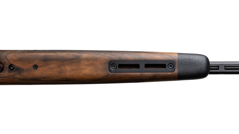 WOOX Elegante Sporter Precision Remington Model 700 Short Action Wood Rifle Stock w/Integrated Mini-Chassis, Right Hand, Short Action, High Grade Walnut/Brown, SH.GNS085.01