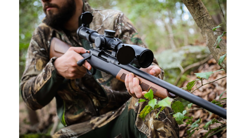 WOOX Wild Man Precision Stock - Remington Model 700 BDL Mini Chassis, Right Hand, Short Action, Walnut, SH.GNS001.03