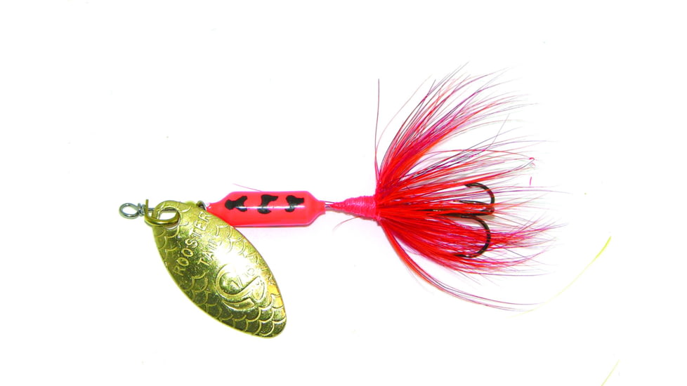 Wordens Rooster Tail In-Line Spinner, 2 1/4in, 1/8 oz Treble Hook, Chigger, 208-CHIG