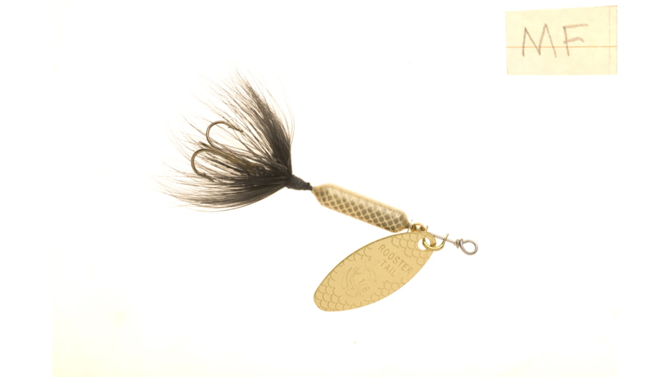 Wordens Rooster Tail In-Line Spinner, 2 1/4in, 1/8 oz, Treble Hook, Mayfly, 208-MF