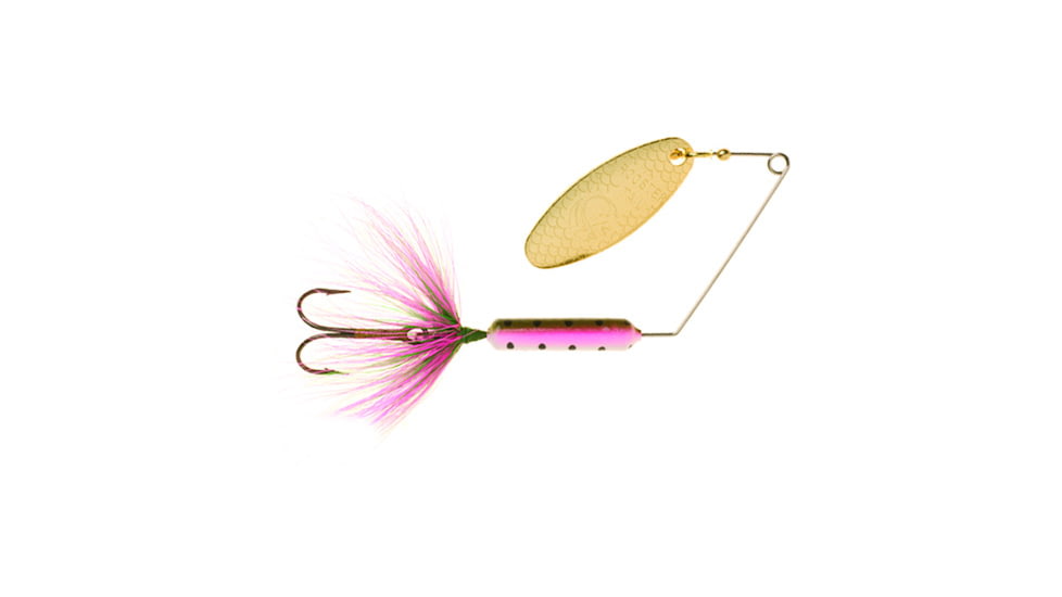 Wordens Super Rooster Tail In-Line Spinner, Sz 1/4oz Rainbow, 194-RBOW