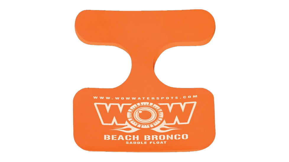 WOW Watersports Beach Bronco Pool Saddle Float, Orange, 14-2120