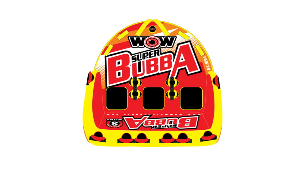 WOW Watersports Bubba Series Towables Super Bubba 3 Rider, 17-1060