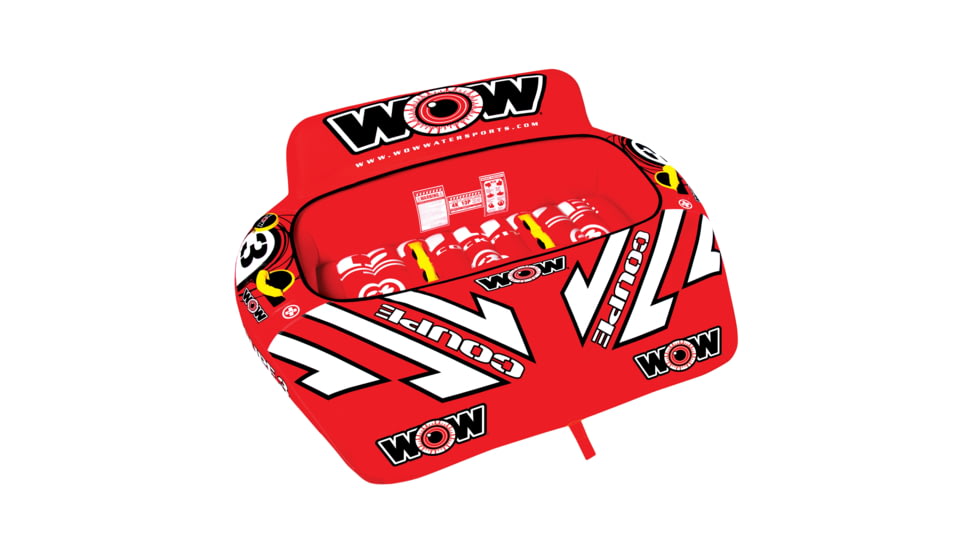 WOW Watersports Coupe Cockpit Series Towable 3 Rider, 15-1040