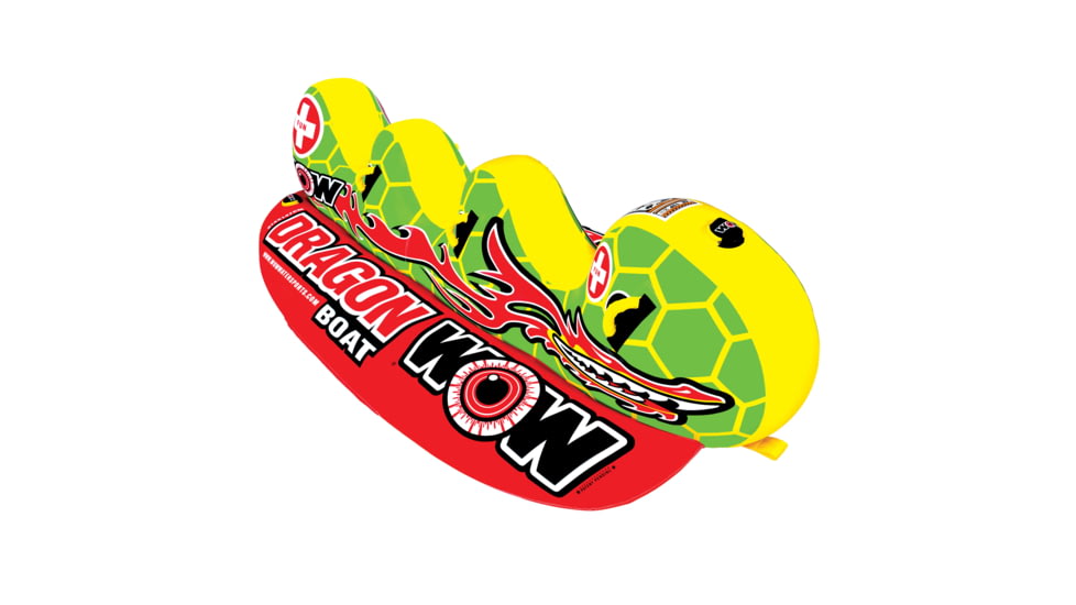 WOW Watersports Dragon Boat Towable 3 Rider, 13-1060