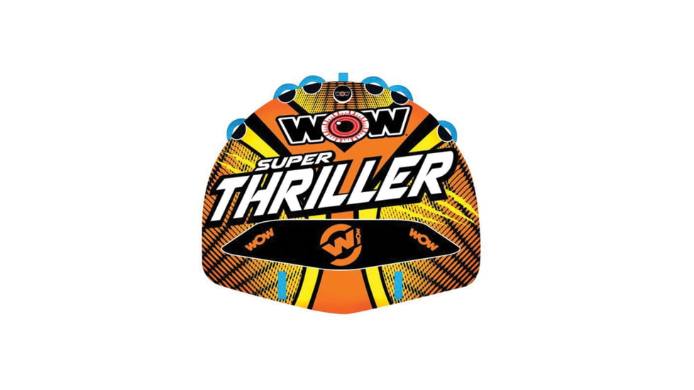 WOW Watersports Thriller Series Towables Super Thriller 3 Person, 18-1020