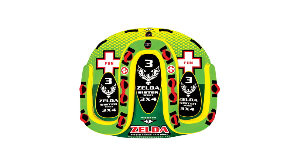 WOW Watersports Zelda Sister Towable 3 Rider, 15-1070