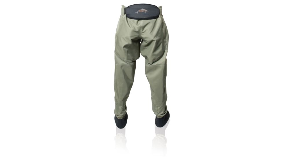 Wright &amp; Mcgill Breathable Waders,Sage,M WME900-M