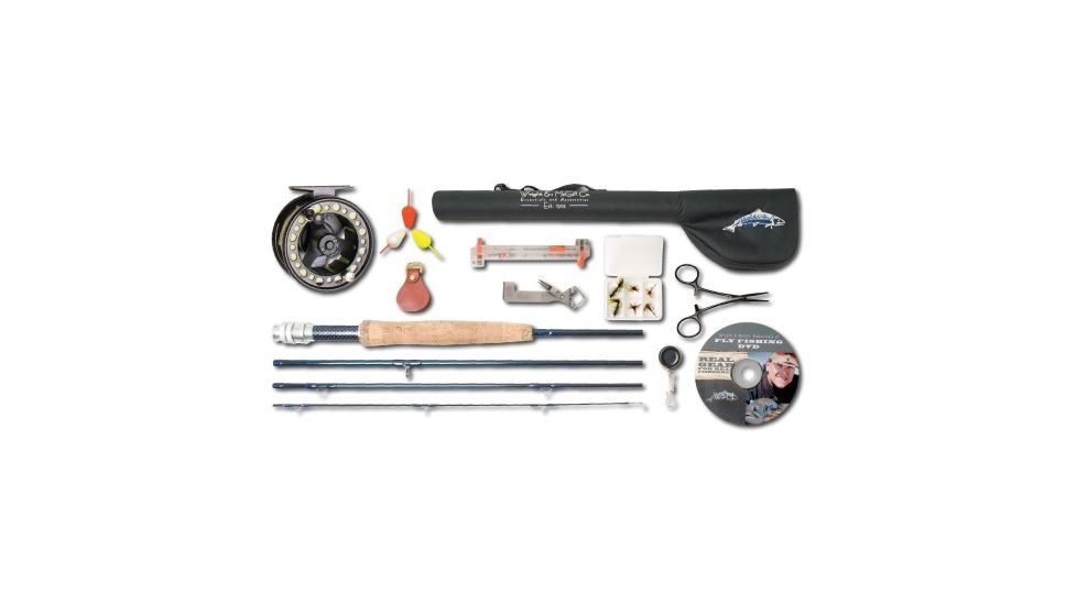 Wright &amp; Mcgill Plunge Fly Fishing Collection, 5/6 Plunge Large Arbor Fly Reel 670845