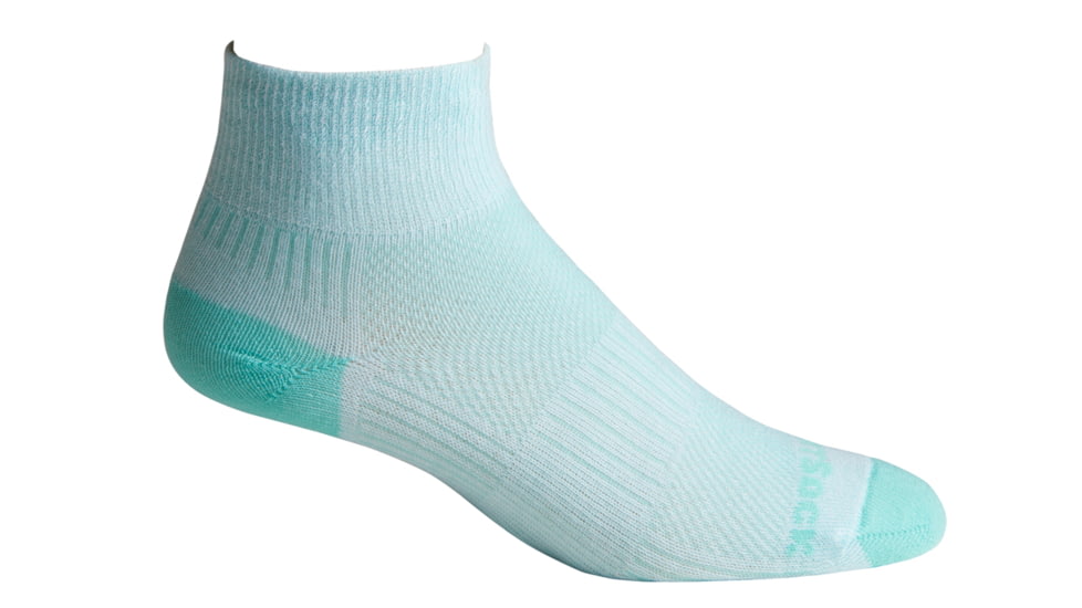 Wrightsock Double Layer CoolMesh II Quarter Sock, Lucite, Medium, 8052.6901