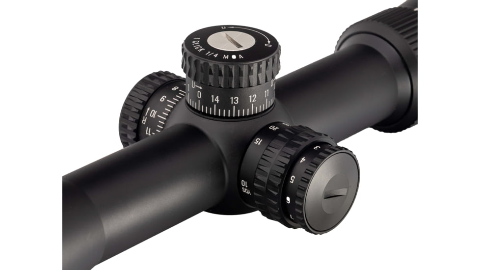 Wulf Optics 4-16x50mm 30mm Tube Rifle Scope, Second Focal Plane, Wire Reticle, Black, WU9112