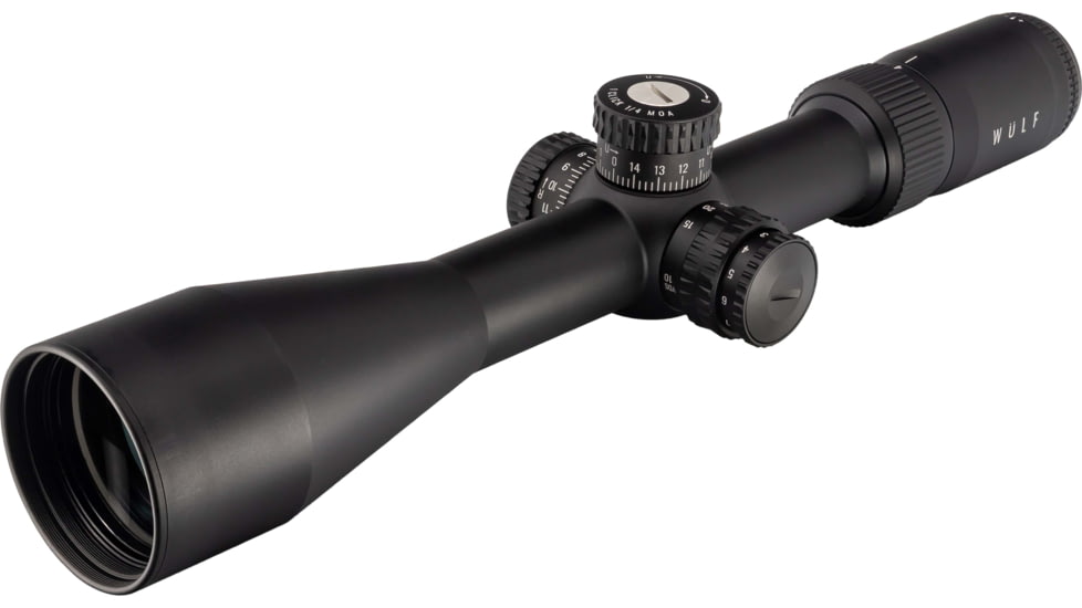 Wulf Optics 4-16x50mm 30mm Tube Rifle Scope, Second Focal Plane, Wire Reticle, Black, WU9112