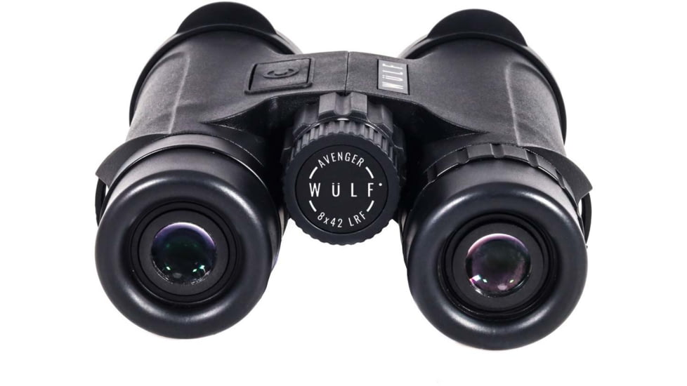 Wulf Optics Avenger 8x42 1200m Laser Rangefinding Binocular, Black, WU6500