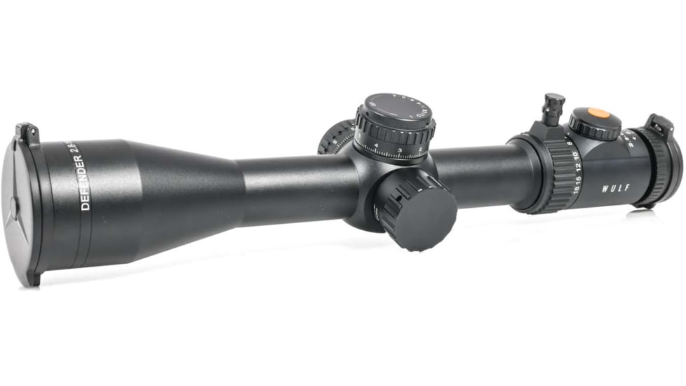 Wulf Optics Defender 2.8-18x50 Rifle Scope, 34mm Tube, Second Focal Plane, MOA Reticle, Black, WU9151