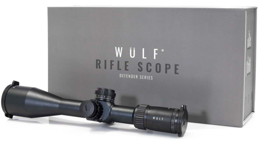Wulf Optics Defender 4.8-26x56 Rifle Scope, 34mm Tube, First Focal Plane, MOA Reticle, Black, WU9150